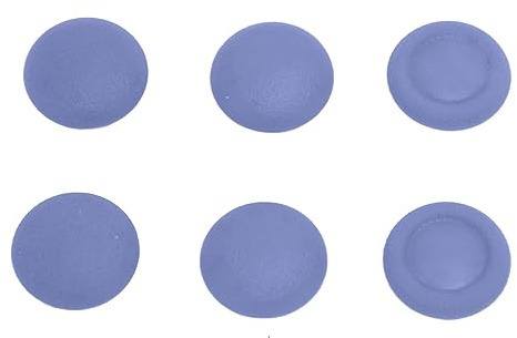 Cubierta de Botón de Joystick 3D 6 en 1 para Evitar Resbalones para Controlador PS5 Elite, Diseño Ergonómico, 3 Alturas, Agarre Texturizado, Fácil de Instalar (Blue)