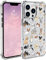 Wihytec Lovely Dog Phone Case for iPhone 14 Doggy Puppy Case Cover Clear Phone Case w/Four Corner Reinforced Shockproof Girly Women Phone Cover Transparent Case