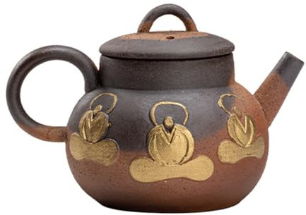 Bouilloire de voyage Bouddha assis Théière Ménage Théière Salon Bureau Salon Salon Salon Théière personnalisée Théière verte