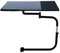 Adjustable Notebook Tray with Chair Mount Ergonomic Computer Keyboard and Mouse Tray (Black Size B2)