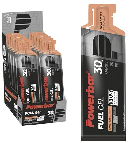 Powerbar - Black Line - Fuel 30 Gel - Grapefruit - 12x50ml - koffeinfreies Kohlenhydratgel