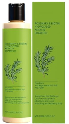 Shampoo für Haare, 100 ml Stärkendes Shampoo für das Haar, zur Frizz-Kontrolle und Nährenden Kopfhautpflege für Frauen, Männer, Teenager, Wohnheim, Reise, Zuhause und Zuhause