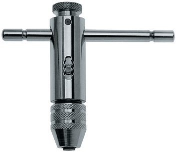KAYSER 867890 Werkzeughalter, mit Knarre, Größe: 1 Spannbereich mm: M 3-M 10 Spannbereich G/BSW: 1/8-3/8 Vierkant mm: 2,7-5,5 Gesamtlänge mm: 85