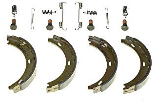 Brembo S50507 Bremsbacken für Handbremsen, Anzahl 4 | Kompatibel mit: MERCEDES-BENZ E-CLASS Pritsche/Fahrgestell, E-CLASS T-Model, S-CLASS, S-CLASS Coupe