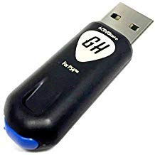 Simply Silver - Adaptateur récepteur sans fil USB DONGLE 87421805 pour PS4 Guitar Hero Live Guitar
