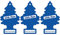 Little Trees Air Freshener Tree LTZ002 New Car Fragrance For Car Home Boat Caravan - Triple Pack