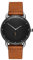 MVMT Herren Analog Quarz Uhr mit Leder Armband D-MR01-BSL