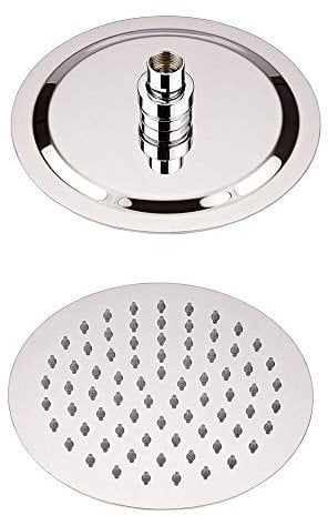 Milano Mirage 300mm Round Rainfall Shower Head - Chrome