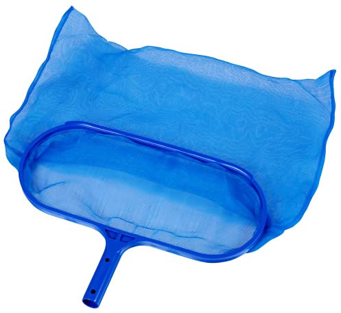 TIENDA EURASIA® Red Recoge Hojas para Piscinas - Estructura de Plástico con Malla Recoge Hojas - Limpieza para Piscinas (41 x 18 cm - Rectangular)