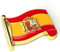 Iman de Nevera Metal Bandera España
