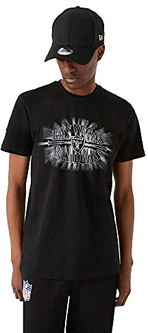 New Era Las Vegas Raiders T-Shirt NFL Trikot Jersey American Football Fanshirt Team Logo schwarz - M