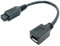 ezqnirk 1 unids 10 cm IEEE 1394 IEEE1394 6PIN hembra a 1394B 9pin masculino Firewire 400 a 800 Adaptador Cable