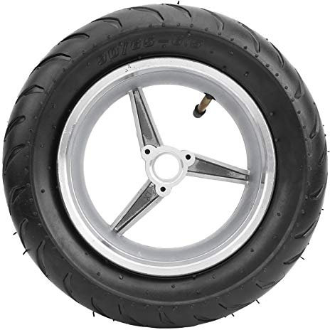 Pocket-Bike-Reifen, Mini-Bike-Räder, Felge und Reifen, professioneller Schlauch, rutschfester Pocket-Bike-Reifen, Gummireifen, langlebig für 47 cc 49 cc Pocket-Bike für Ersatzteile[front wheel]