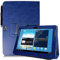 Custodia per tablet Samsung Galaxy Note 10.1 (edizione 2012) GT N8013 N8000 Classic Cover per GT-N8010/N8005/N8020 Tablet PU Custodia in pelle PU con spegnimento automatico/riattivazione (blu scuro)
