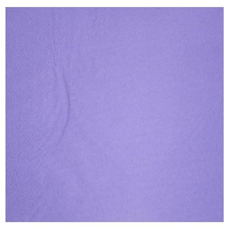 Lunch-Servietten, Violett, 4-fach gefaltet, 2-lagig, 33 x 33 cm, für Partys und Veranstaltungen, 100 Stück