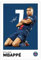 Kylian Mbappe Fußball-Poster, 50 Stück, Leinwand, Schlafzimmer, Dekoration, Sport, Landschaft, Büro, Raumdekoration, Geschenk, ungerahmt, 30 x 45 cm