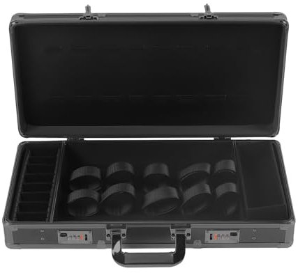 Barber Case, Barbiere, borsa per il trasporto professionale di stili, organizer portatile per parrucchieri, valigie, pettini, attrezzi per parrucchieri, con serratura di sicurezza a 3 cifre
