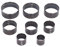 Kreisschneider aus Legierungsstahl 25-60mm Stanzformen Set, Lederhandwerk Handgemachte Locher, Locher aus Stanzformen SetRunde