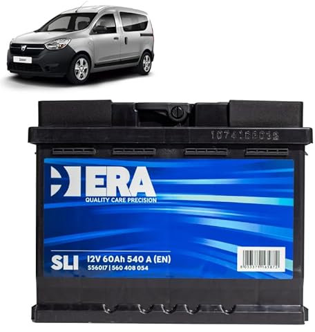 Generico Batteria 60Ah per Dacia Dokker 1.5 BlueDCi 2012+