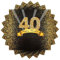 Servietten 40 Geburtstag,36 Stück Happy Birthday Servietten,3-Lagig Servietten Geburtstag 40. Frauen Männer Tischdeko Geburtstag Papierservietten 33x33cm Geburtstagsservietten Schwarz Gold Party Deko