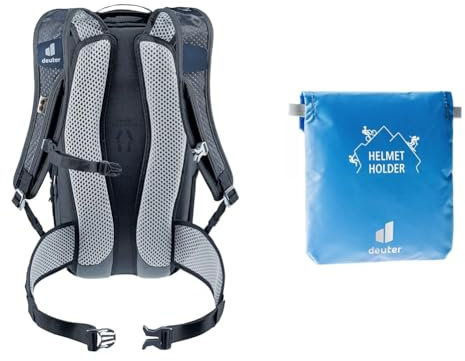 deuter Race 12 Fahrradrucksack & Helmet Holder Helmhalterung