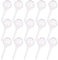15-PACK Small Watering Globes, 1.96 Inch Diameter Plant Watering Globes Imitation Glass Watering Bulbs Houseplant Plant Pot Bulbs, Garden Watering PVC Self Watering Irrigation Drippers for Garden