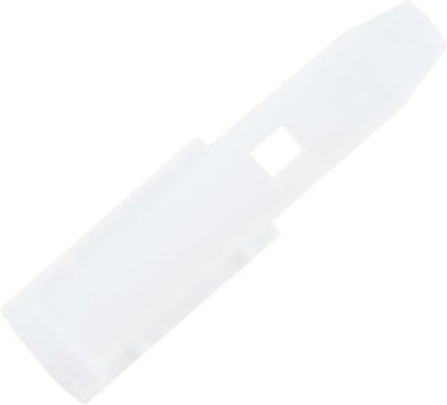 Adunsiaoto Schaltknauf, Adapterhülse Für Schaltknauf, Schaltknauf-Adapterhülse, Auto-Schaltknauf Wird Mit Hochwertiger Technologie Hergestellt Und Ist Rost-Und Korrosionsbeständig(Weiß)