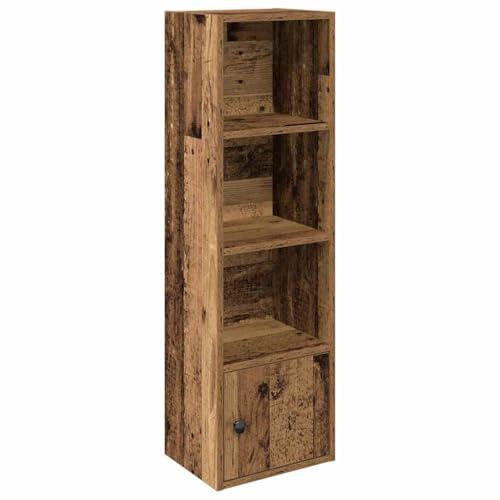 vidaXL Bücherregal Altholz-Optik 31x24x102 cm Holzwerkstoff