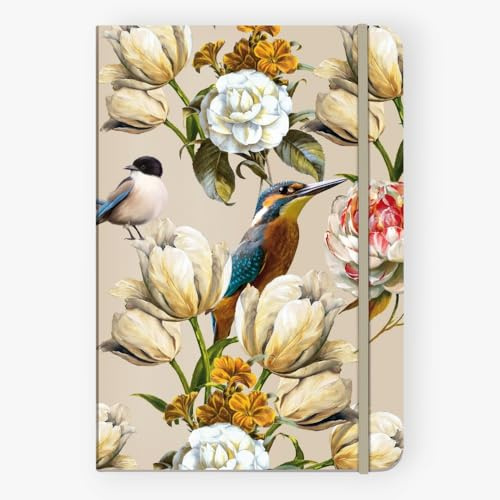 CEDON Notizbuch A5 Softcover mit Farbschnitt, Eisvogel