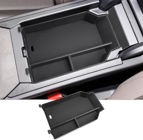 CDEFG Kompatibel mit BMW X3 G45 2025 2026 Facelift Mittelkonsole Armlehne Handschuhfach Aufbewahrungsbox Auto Center Console Organizer Tray X3 G45 2025 Zubehör