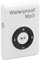 Lettore Mp3 Impermeabile per Nuoto, Lettore Musicale Mp3 Subacqueo con Cuffie Impermeabili, Memoria da 8 GB, Lettore Mp3 Sportivo Portatile per Surf Subacqueo Che Corre su Sci (BLACK) (WHITE)