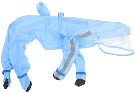 Toyvian Regenmantel Für Kleiner Hund Wasserdichter Hund Regenschirm Atmungsaktiv Und Bequem Leicht Auszuziehen Für Outdoor-aktivitäten