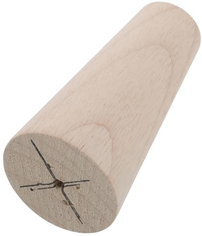 DECOMELODY Möbelfüße, Beige, Rund, Klassisch Elegant für Möbel