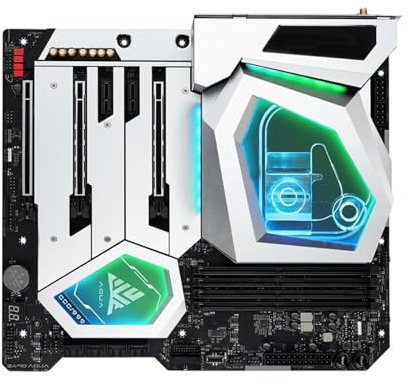 schede madri Fit For ASRock Z490 AQUA supporta CPU I9-11900KF 10900K I7-11700K 10700F I5-11600 I5-10400F 4xDDR4 4666MHz M.2 NVME HDMI ATX