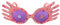Harry Potter Luna Lovegood Spectra Costume Specs One Size