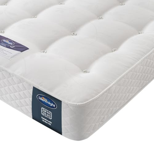 Silentnight Miracoil Ortho Mattress, Zoned Support, Extra Firm, King | Pressure relief, orthopaedic support, spinal alignment, no roll together, hypoallergenic, 5 year guarantee, 23.5cm depth