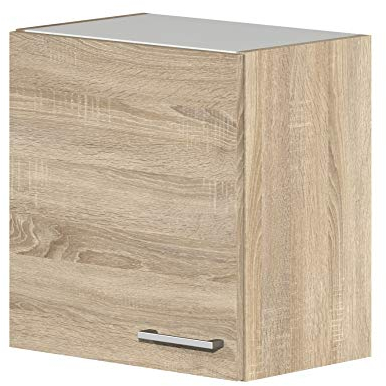 Flex-Well Küchen Hängeschrank 50 cm breit - Sonoma Eiche Dekor - Salerno