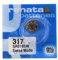 RENATA Lot de 10 Blisters de 1 Pile bouton oxyde argent X317 SR516SW