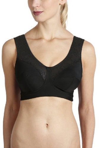 Anita Damen BH (Ohne Bügel), 5409 Entlastungs-BH MicroEnergen, Gr. 90D, Schwarz (schwarz 001)