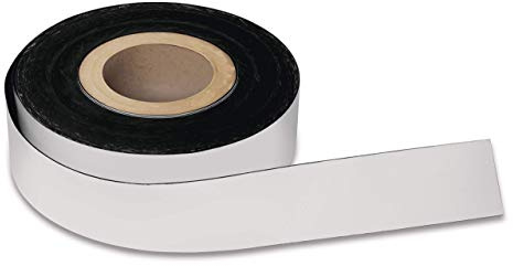 magnetoplan Magnetband weiß, 30 m x 30 x 0,6 mm
