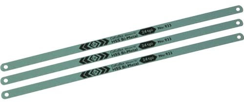 C.K T0931R 12 Jeu de 3 lames de scie à métaux 24 TPI 300 mm