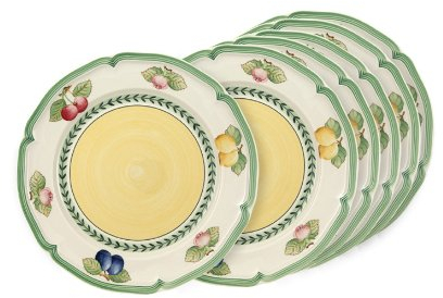 Villeroy & Boch French Garden Lot de 6 assiettes plates