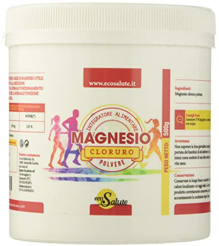 Spazio Ecosalute Magnesio Cloruro Integratore Alimentare in Polvere - 500 g