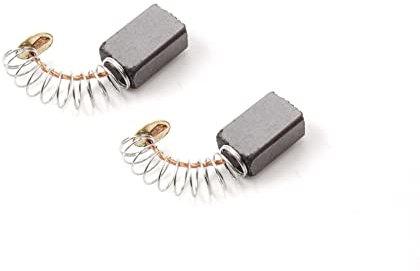 vhbw 2x escobilla carbón motor carbono 5x8x12 mm compatible con Bosch GWS 850 CE 06013787V1, PWS 700-115 3603CA2000 herramientas eléctricas