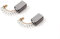vhbw 2x escobilla carbón motor carbono 5x8x12 mm compatible con Bosch GWS 850 CE 06013787V1, PWS 700-115 3603CA2000 herramientas eléctricas