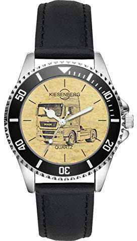 KIESENBERG Geschenk für Man TGX LKW Trucker Fan Fahrer Uhr L-20469