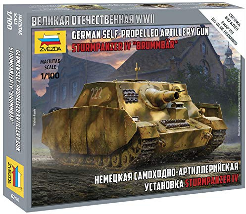 Zvezda - Sturmpanzer Iv Brummbär (8/19) * (Zve6244)