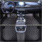 WANLING Auto Fußmatten Fussmatten für C-Class W203 2002-2007 Allwetter Fußmatten Automatten Schwarzbeige Schwarz Beige
