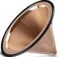 Filtre Café Réutilisable - Porte Filtre à Café Permanent en Acier Inoxydable avec une Base Métallique Large - Compatible avec le Bodum Chemex & Autres Cafetières