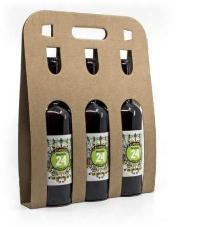 Pack de 3 Bières Brassée 24 Blondes Bio Brasserie Artisanale de Sarlat 75cl